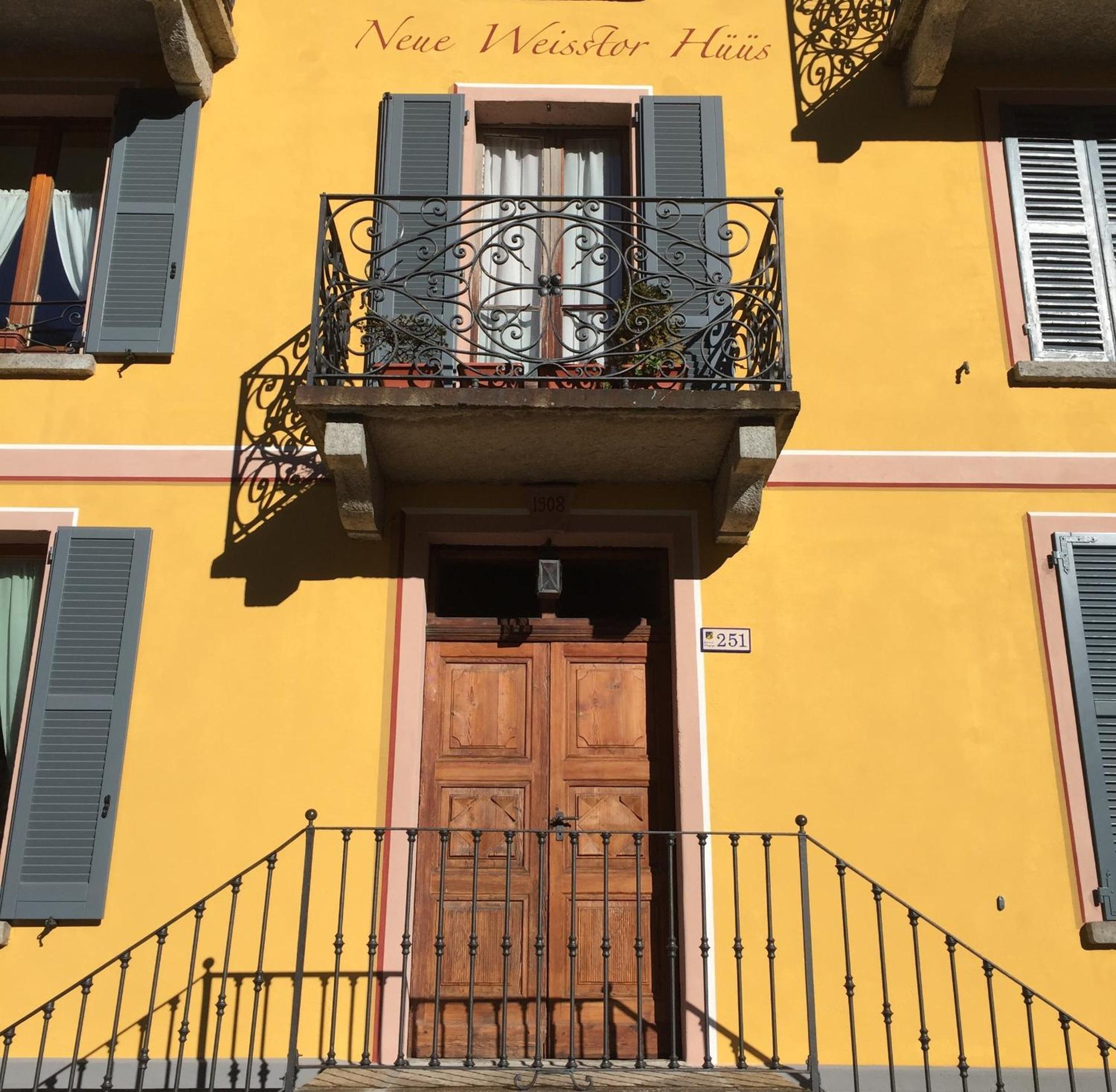 Appartamento Casa Weisstor Con Patio, Giardino E Orti Vista Monte Rosa Macugnaga Exteriér fotografie